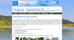 Desktop Screenshot of hausseeblick.com